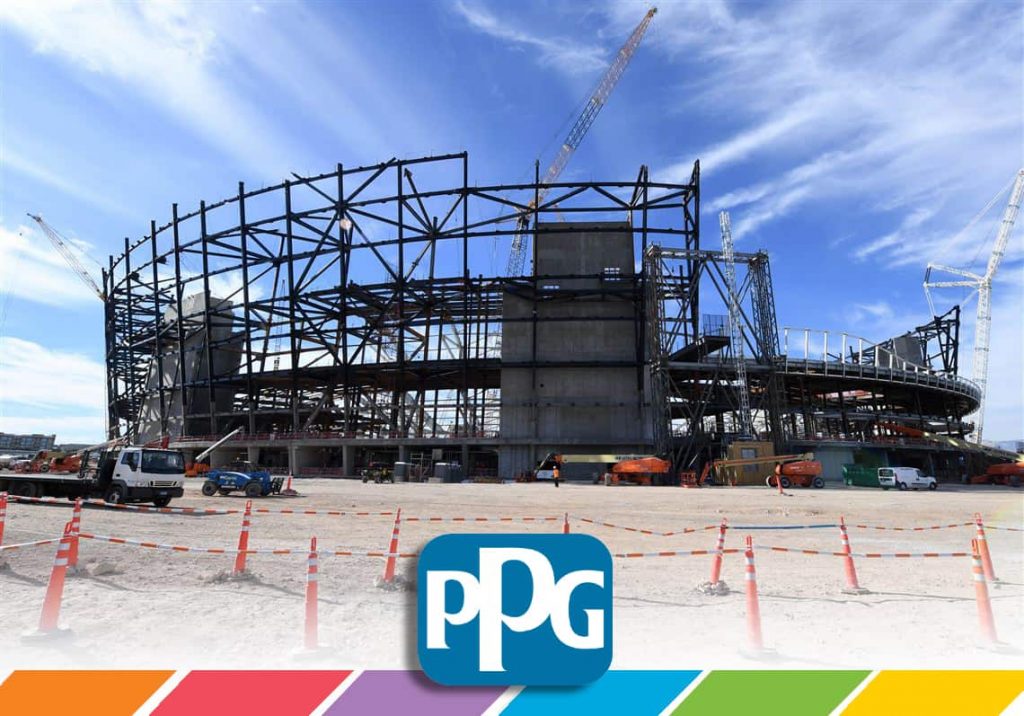 PPG Paint is the Official Paint of the Oakland Raiders