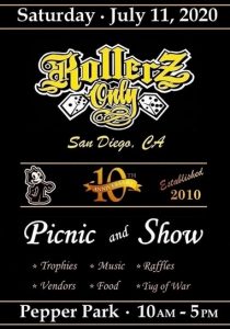 Rollerz Only San Diego Picnic and Show