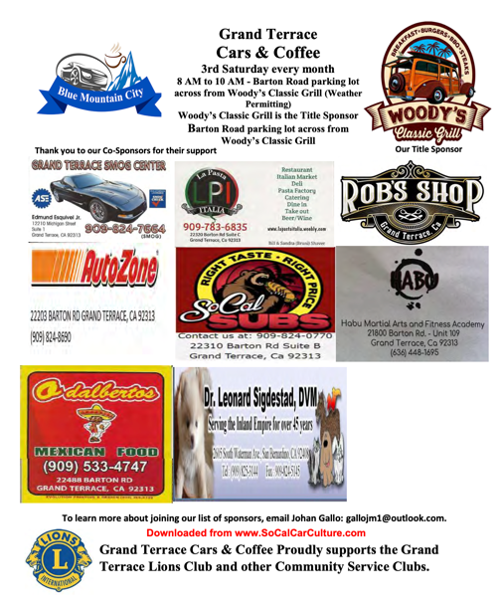 September Events in Southern California